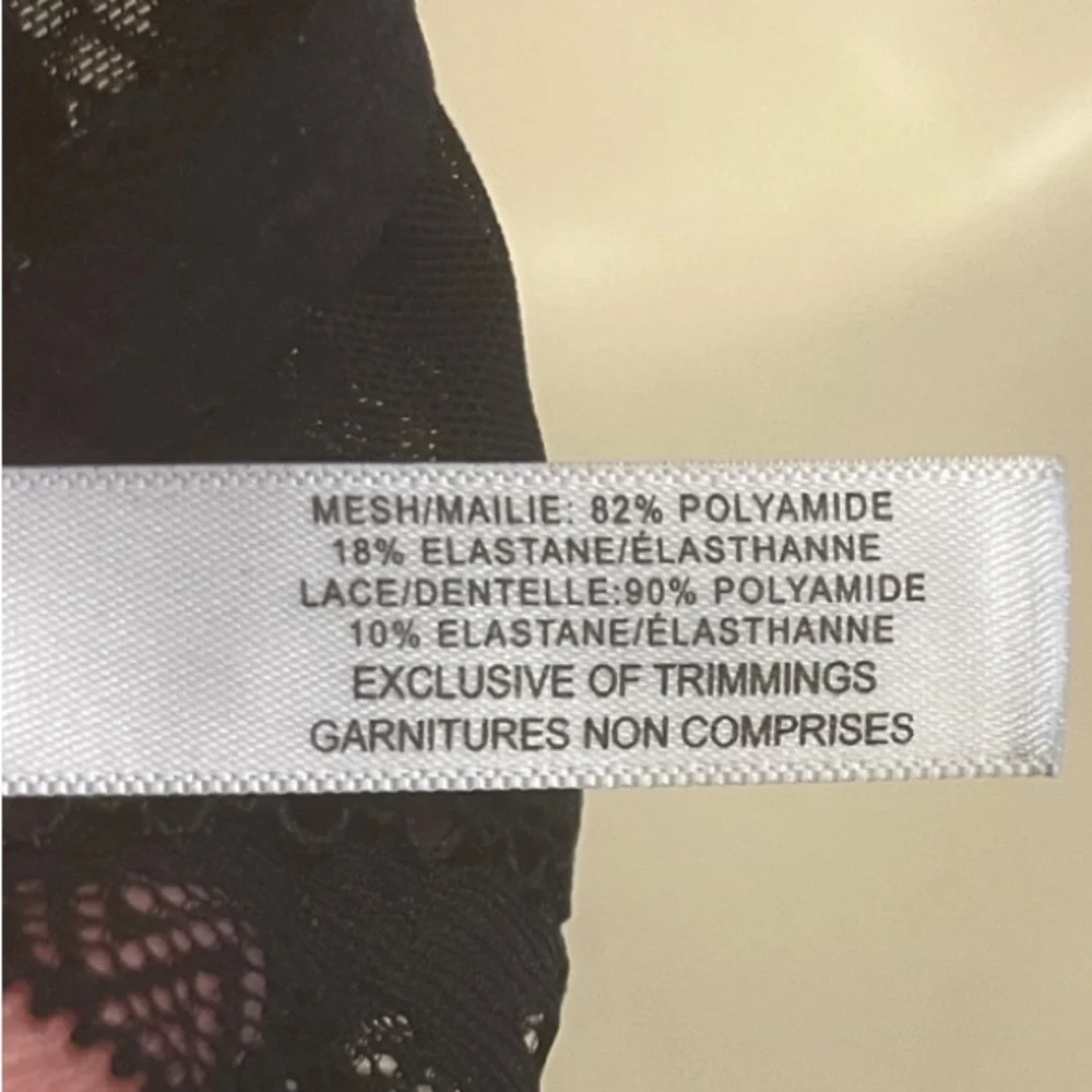 Blush Black Lace Bralette - Picture 7 of 8